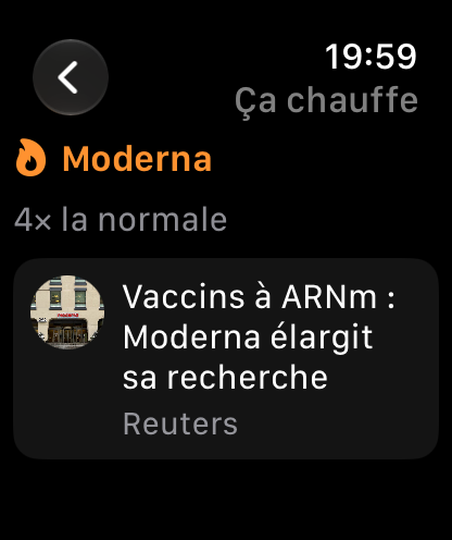Page « Ça chauffe » : le sujet qui s'emballe et ses articles